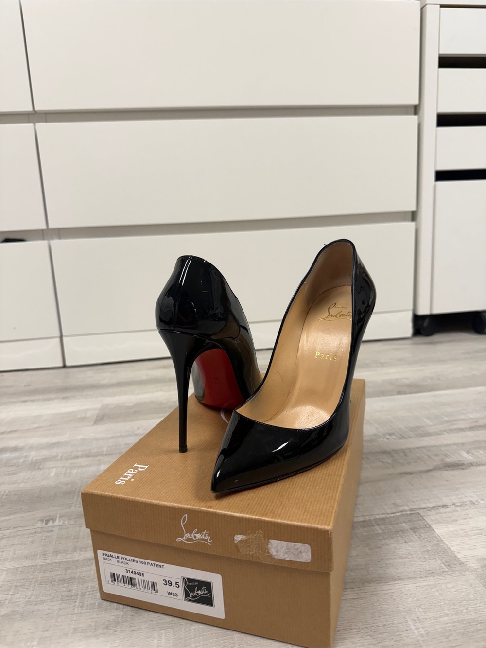 Black Christian Louboutin size 39.5